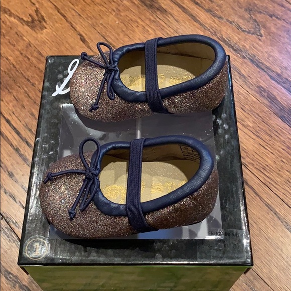 Sam Edelman Felicia infant shoes glitter holiday - Picture 5 of 8